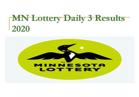 All prize amounts based on a ticket cost of 1. . Minnesota daily 3 results